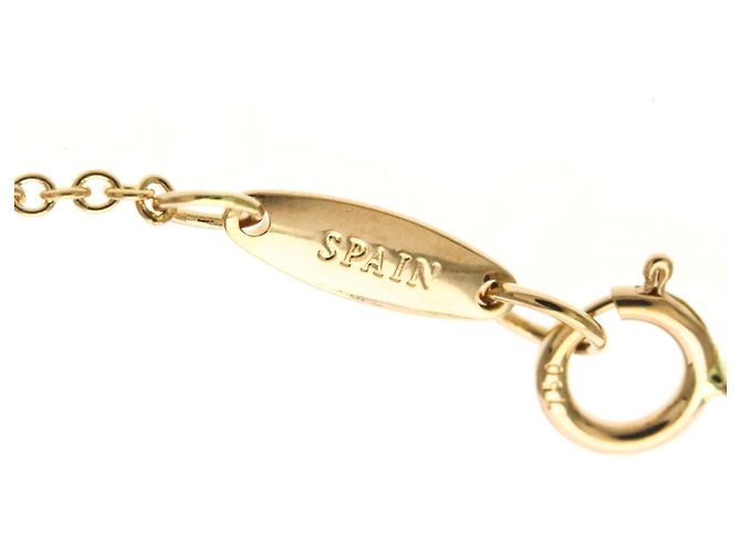 Tiffany & Co Collana con pendente Tiffany in oro rosa 18K e diamanti D'oro - vista 12
