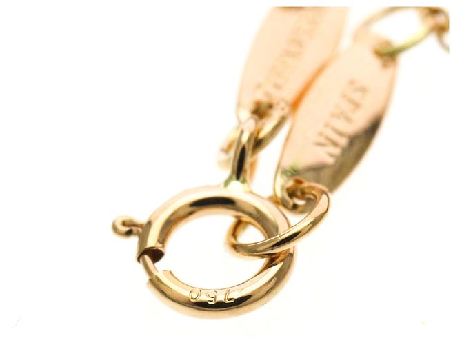 Tiffany & Co Collana con pendente Tiffany in oro rosa 18K e diamanti D'oro - vista 14
