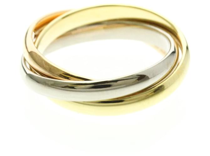 Anello Trinity Cartier D'oro - vista 2