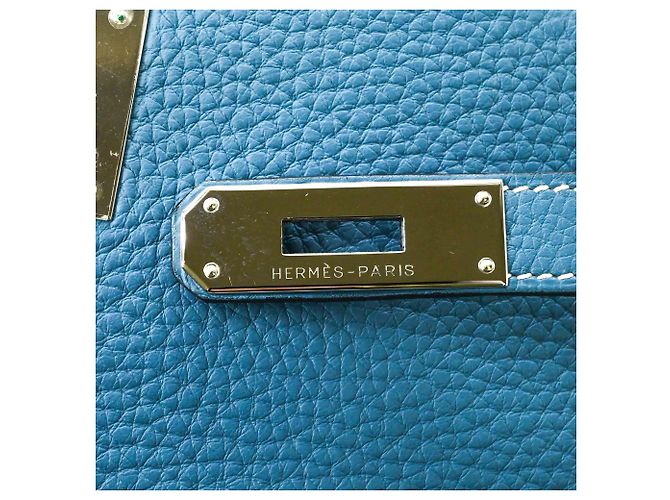 Hermès Borsa HERMES Kelly 28 Borsa Tote Blu - vista 13