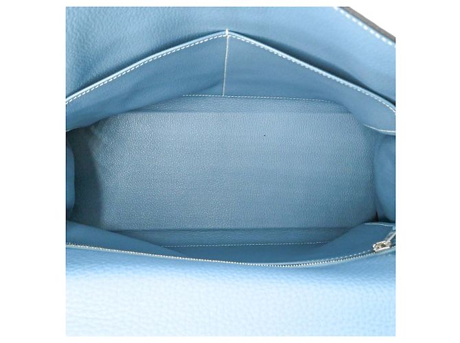 Hermès Borsa HERMES Kelly 28 Borsa Tote Blu - vista 14