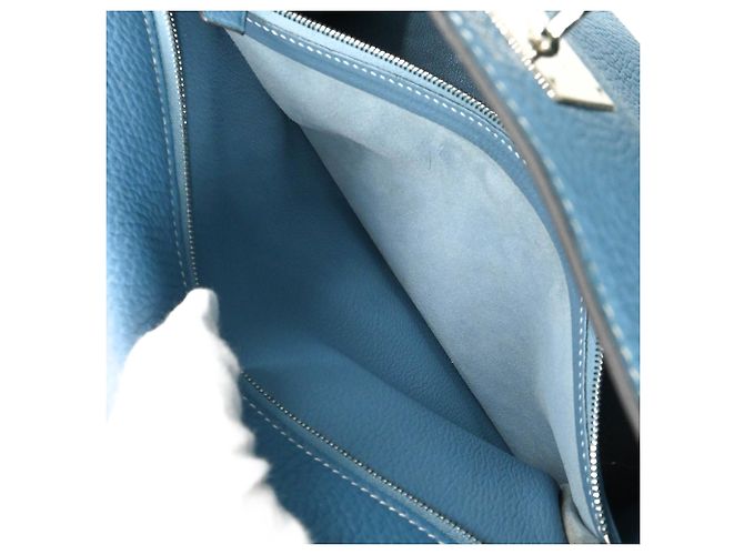 Hermès Borsa HERMES Kelly 28 Borsa Tote Blu - vista 15