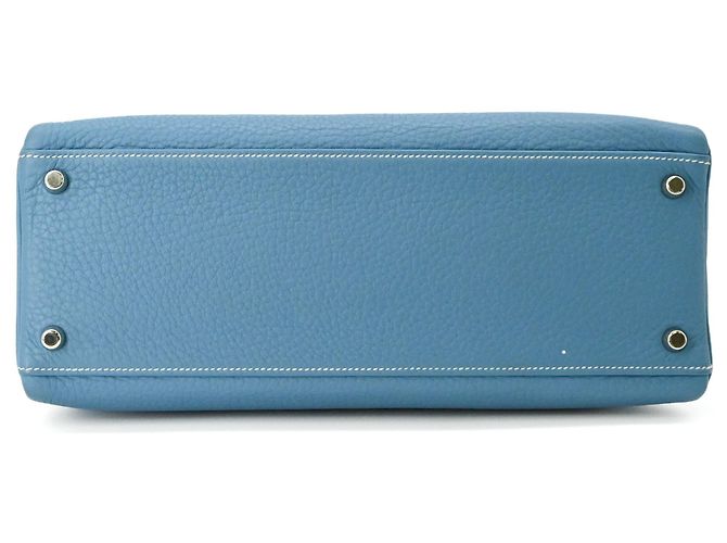 Hermès Borsa HERMES Kelly 28 Borsa Tote Blu - vista 6