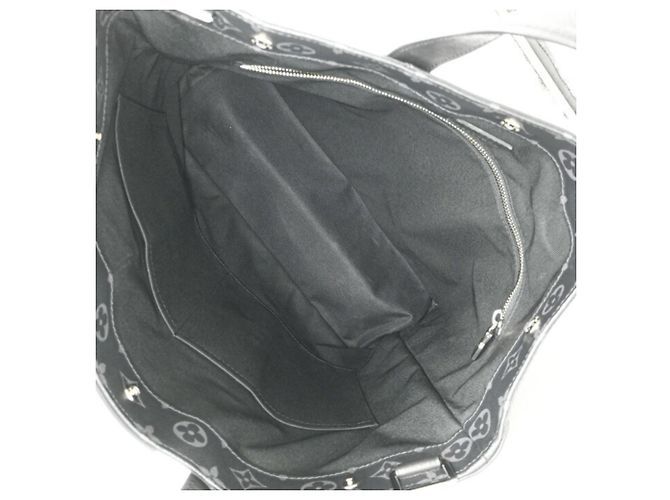 Borsa Tote City Taigarama Monogram Louis Vuitton Nero Monogramma - vista 7