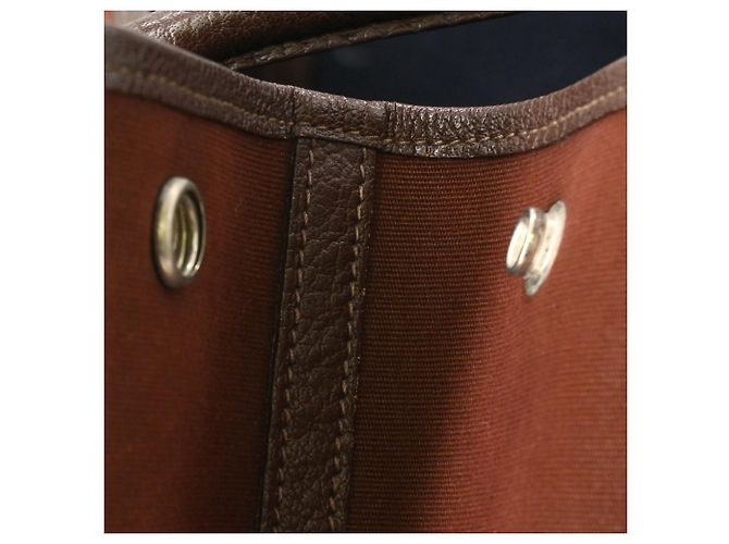 Hermès Borsa Tote HERMES Garden PM 36 Marrone - vista 7