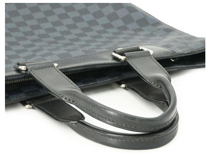 Borsa Tote Louis Vuitton Damier Cobalt Cabas Jour Blu navy - vista 6
