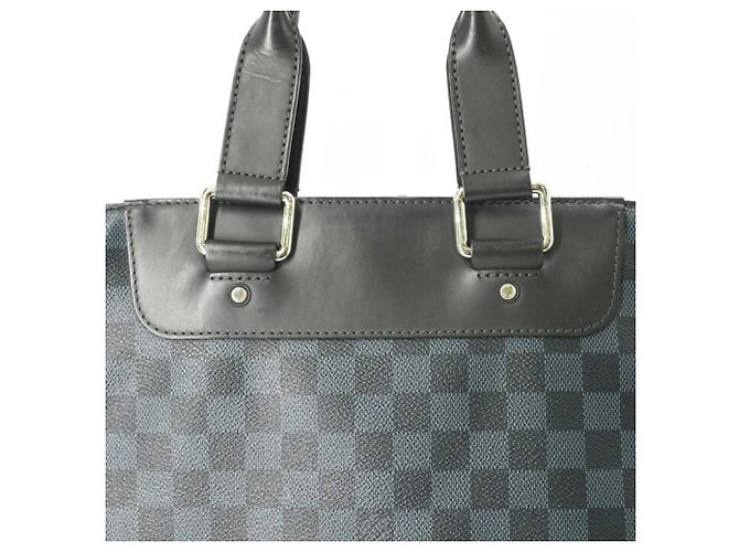 Borsa Tote Louis Vuitton Damier Cobalt Cabas Jour Blu navy - vista 8