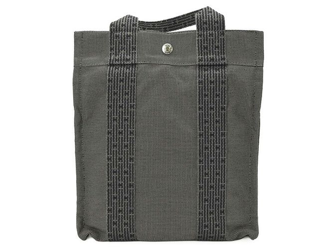 Hermès Hermes Herline Ad PM Canvas Tote Bag Rucksack Braun - Ansicht 2