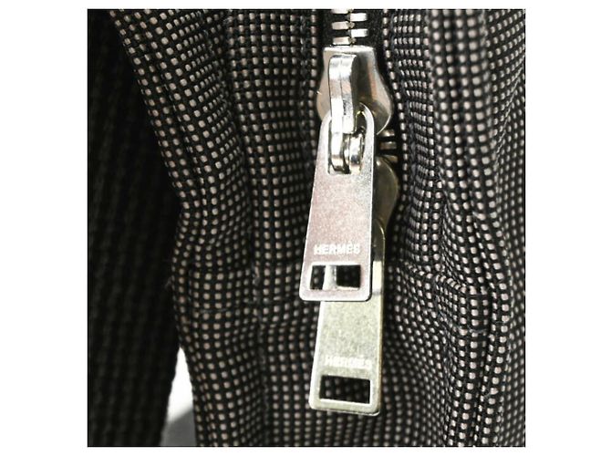 Hermès Hermes Herline Ad PM Canvas Tote Bag Rucksack Braun - Ansicht 9