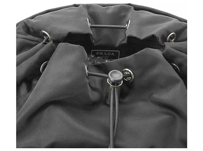 Prada Tessuto Nylon Rucksack Schwarz - Ansicht 10