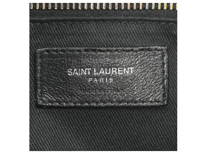 Zaino Saint Laurent Sac de Jour Nero - vista 12