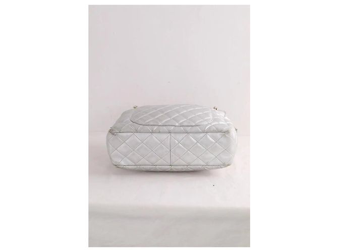 Chanel Silberne Camera Schultertasche - Ansicht 6