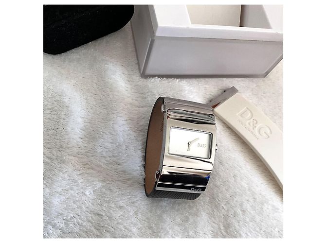 Reloj Rectangular D&G Dolce & Gabbana Plateado - vista 6
