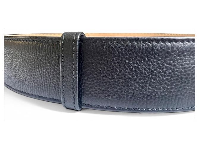 Chanel Metiers d'Art Gürtel Schwarz Caviar Leder Silber Hardware - Ansicht 6