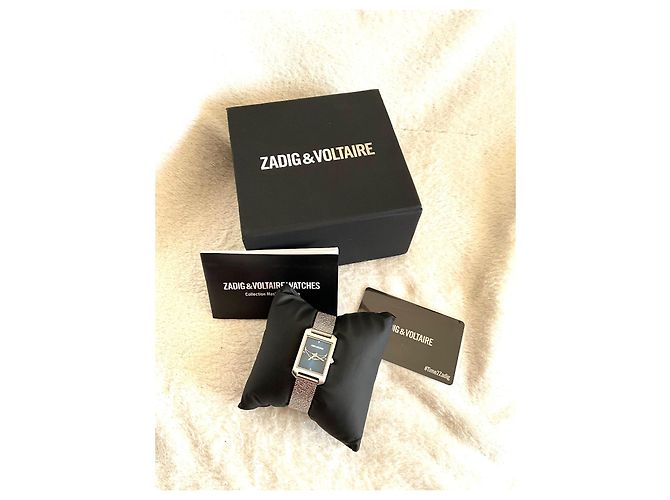 Reloj Zadig & Voltaire para mujer de acero Plata Azul - vista 2