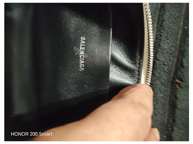 Balenciaga Everyday L Pochette Pelle Bianca Bianco - vista 4