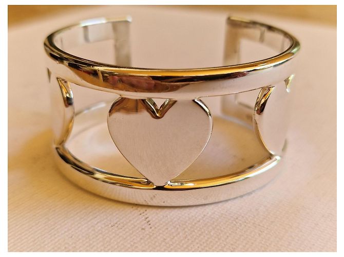 Bracciale Rigido Cuore Tiffany & Co. Argento Sterling - vista 2
