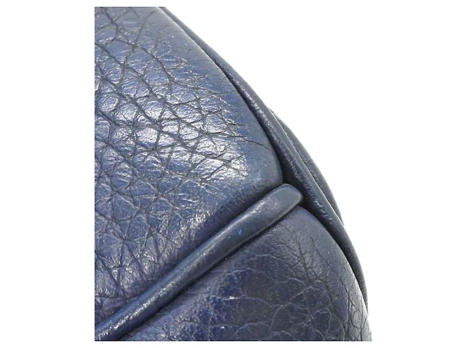 Borsa Lady Cannage Christian Dior Blu navy - vista 16