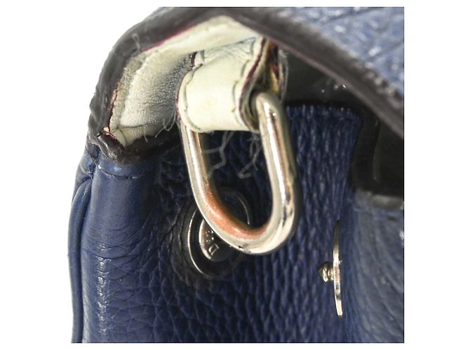 Borsa Lady Cannage Christian Dior Blu navy - vista 18