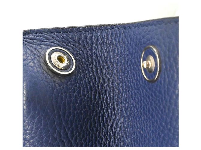 Borsa Lady Cannage Christian Dior Blu navy - vista 6