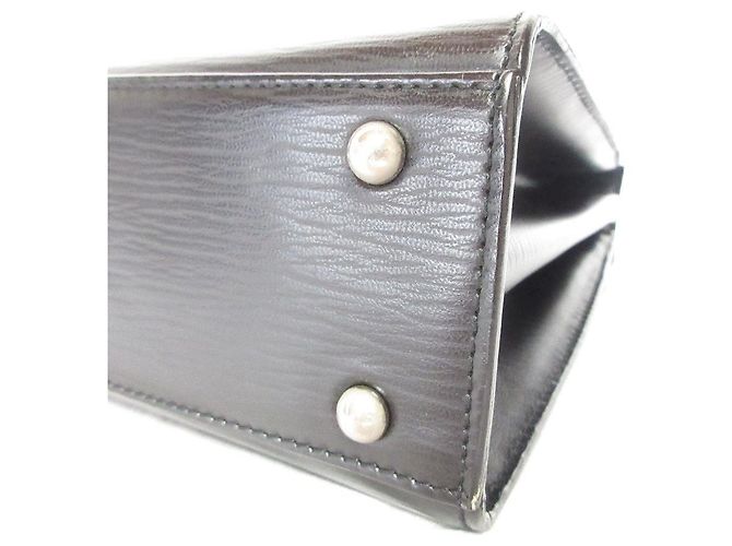 Autre Marque Borsa a mano in pelle GOLD PFEIL Nero - vista 4