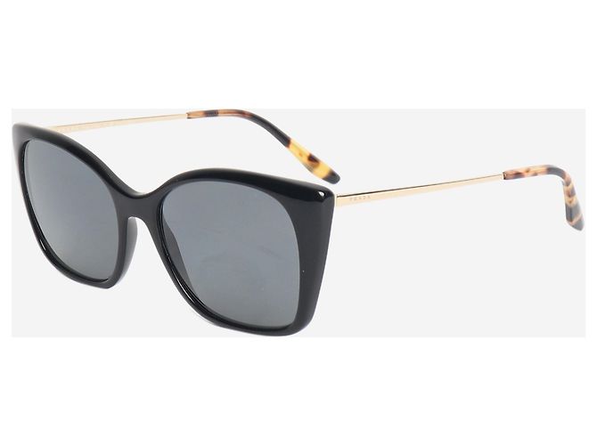 Prada Sonnenbrille in schwarzer Schildpatt-Optik - Ansicht 2