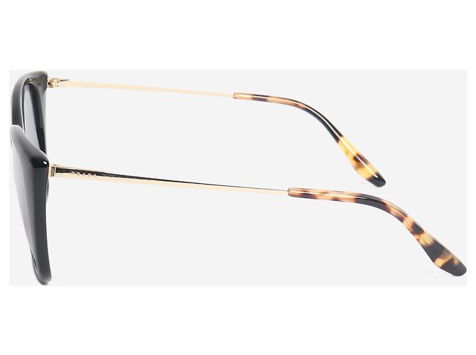 Prada Sonnenbrille in schwarzer Schildpatt-Optik - Ansicht 4