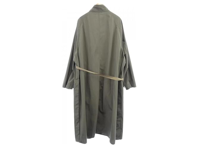 Autre Marque Abrigo YOKE Verde Caqui - vista 2