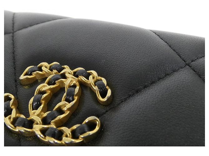 Chanel 19 Marsupio Chanel19 in agnello Nero - vista 4
