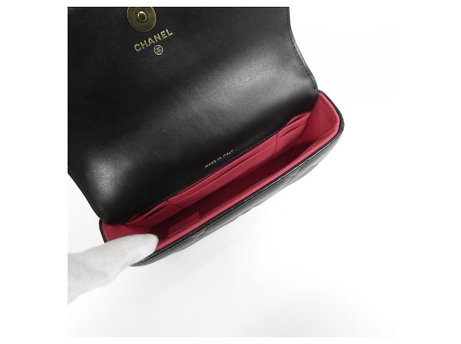 Chanel 19 Marsupio Chanel19 in agnello Nero - vista 9