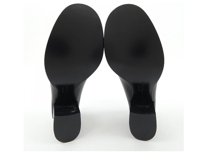 Décolleté in pelle Salvatore Ferragamo Nero - vista 4