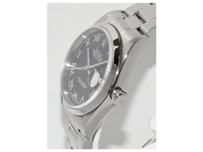 Rolex Datejust Edelstahl Herren Blau - Ansicht 3