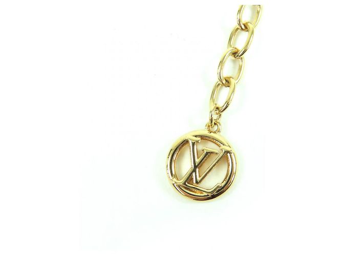 Collana My LV Heart con strass Louis Vuitton D'oro - vista 7