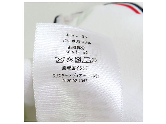 Chaqueta bomber Christian Dior Dior Vibe de rayón Blanco - vista 11