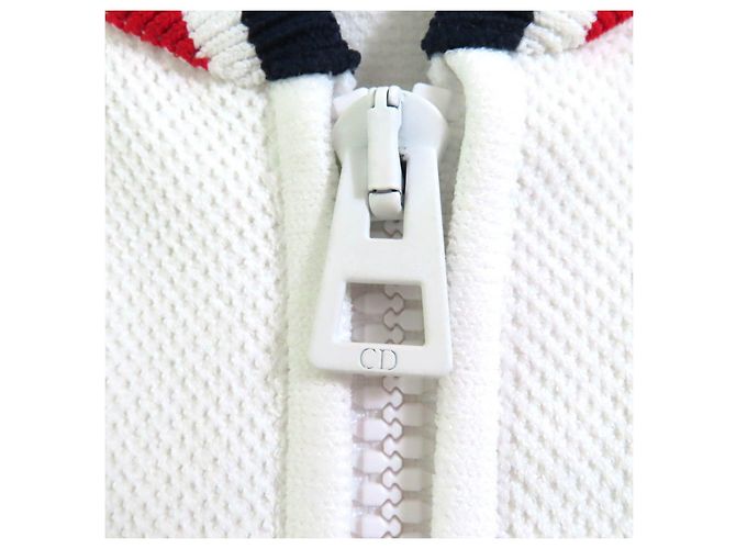 Chaqueta bomber Christian Dior Dior Vibe de rayón Blanco - vista 8