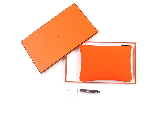 Hermès Pochette Hermes Neoban Arancione - vista 3