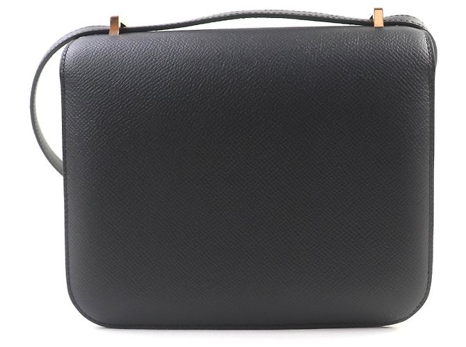 Hermès Hermes Constance 3 Mini Epsom Schultertasche Schwarz - Ansicht 3