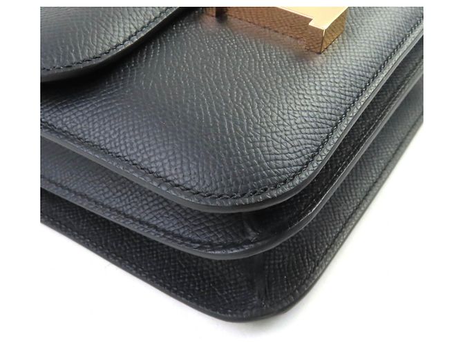 Hermès Hermes Constance 3 Mini Epsom Schultertasche Schwarz - Ansicht 8