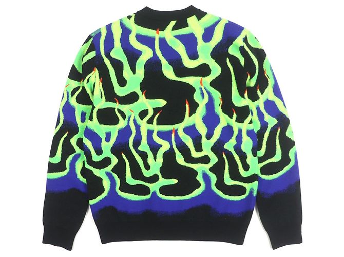 Mehrfarbiger Wollpullover Louis Vuitton Mehrfarben - Ansicht 3