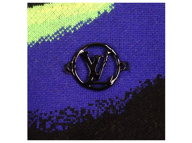 Mehrfarbiger Wollpullover Louis Vuitton Mehrfarben - Ansicht 4
