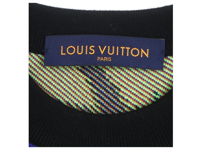 Mehrfarbiger Wollpullover Louis Vuitton Mehrfarben - Ansicht 5