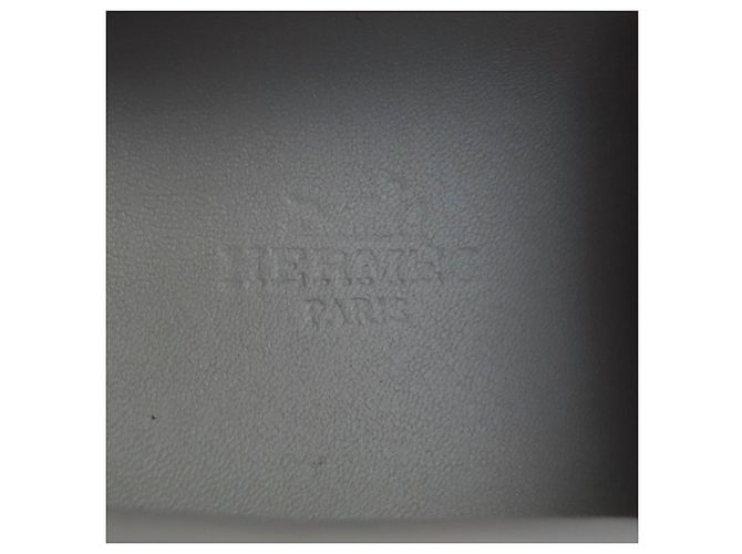 Hermès Mocassini Kiddy in scamosciato Hermes Marrone Grigio - vista 10