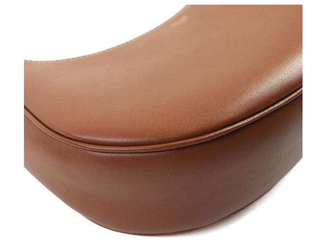 Céline Bolso de hombro de cuero Celine AVA CHAIN Bronce - vista 6