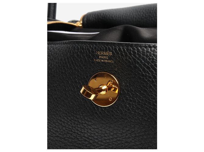 Hermès Borsa Lindy 26 Noir 2018 Nero - vista 5