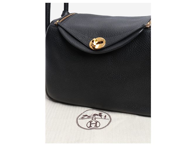 Hermès Borsa Lindy 26 Noir 2018 Nero - vista 7