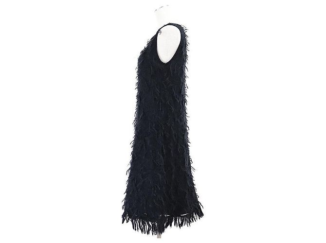Timeless Mohairkleid Chanel 09A P36107 Blau Marineblau - Ansicht 4
