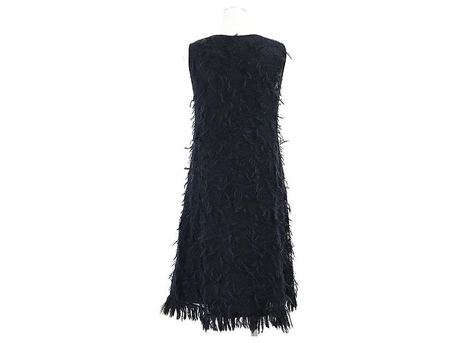 Timeless Mohairkleid Chanel 09A P36107 Blau Marineblau - Ansicht 5