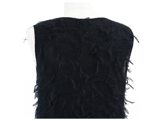 Timeless Mohairkleid Chanel 09A P36107 Blau Marineblau - Ansicht 6