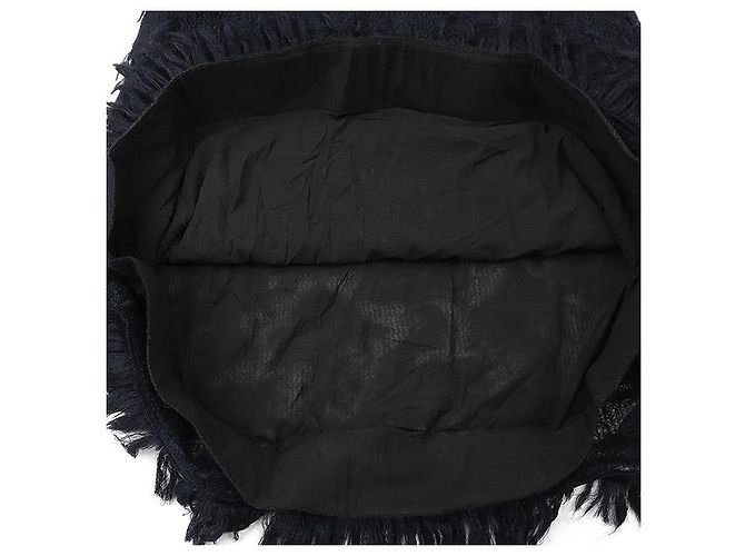 Timeless Mohairkleid Chanel 09A P36107 Blau Marineblau - Ansicht 8