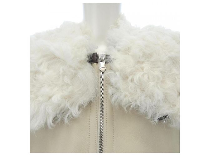 Hermès Giacca in shearling Hermes Beige - vista 5